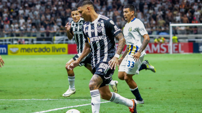Atlético Mineiro derrotó a Rosario Central y mantuvo su buen arranque en Copa Libertadores