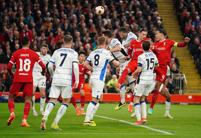 Atalanta sorprendió a Liverpool y le propinó contundente derrota como visitante en Europa League