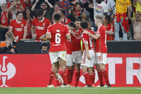 Di María y Rafa Silva fueron los héroes del Benfica en la Europa League