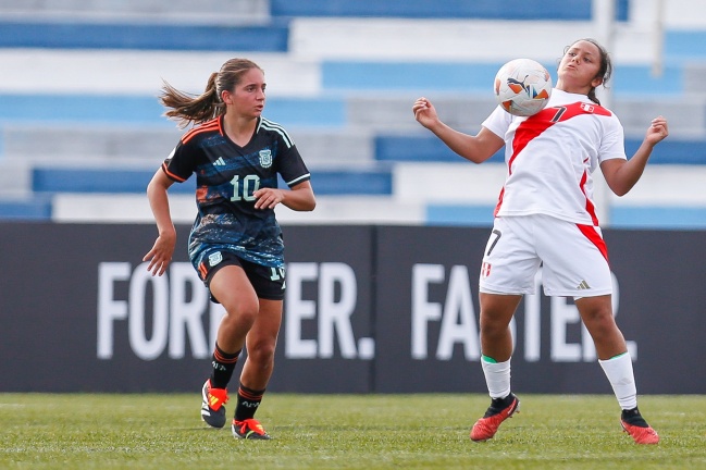 Perú y Argentina empataron en el inicio del Sudamericano Femenino Sub 20