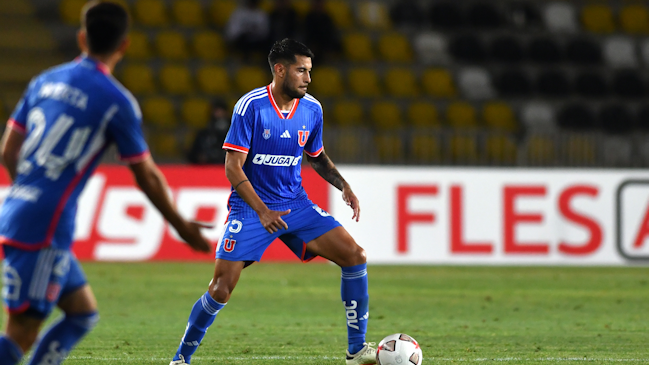 Emmanuel Ojeda fue descartado para el encuentro entre la U y Coquimbo Unido