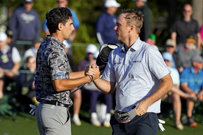 Joaquín Niemann pasó con lo justo el corte en el Masters de Augusta