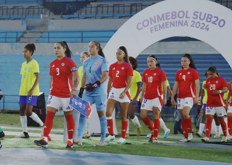 La derrota de La Roja femenina ante Brasil en el Sudamericano sub 20