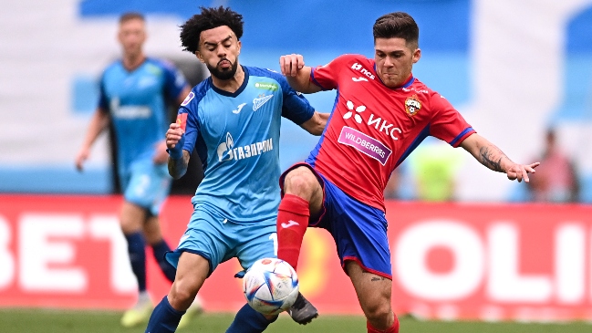 Víctor Méndez y Dávila fueron titulares en el CSKA Moscú que rescató empate en Rusia