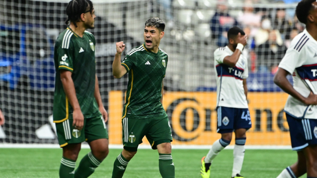 Felipe Mora marcó en empate de Portland Timbers en la MLS