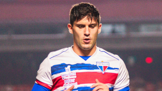 Benjamin Kuscevic fue titular en el estreno de los chilenos en el Brasileirao