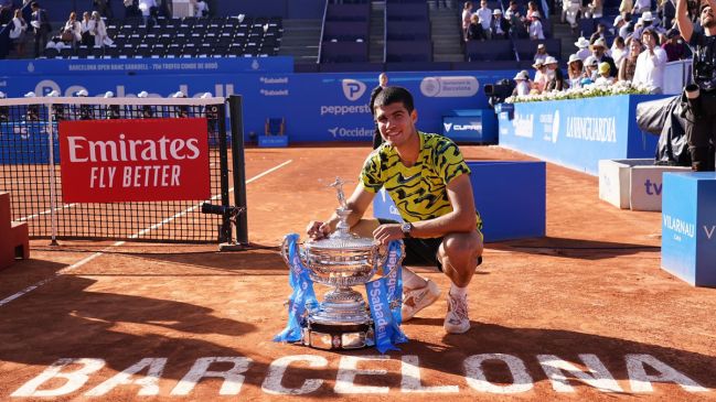 Carlos Alcaraz le dijo adiós anticipadamente al ATP 500 de Barcelona