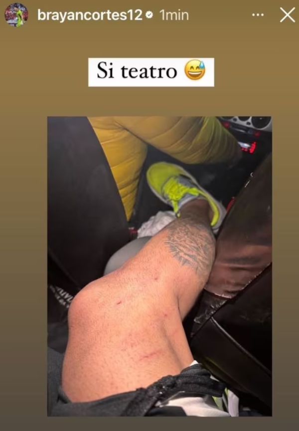 La ironía de Brayan Cortés por cuestionada expulsión de Insaurralde en Cobreloa