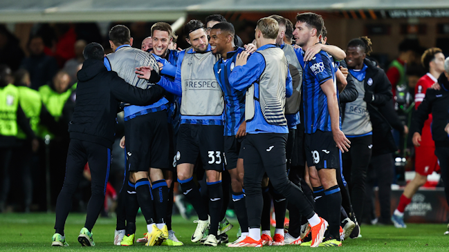Atalanta resistió en Bérgamo al gol de Salah y dejó fuera de carrera a Liverpool en Europa League