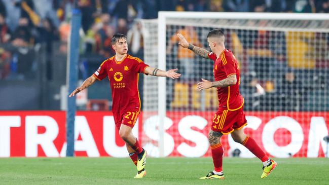 El golazo de Paulo Dybala destacó en clasificación de AS Roma en UEFA Europa League