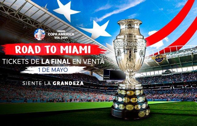Ya hay fecha de venta para los tickets de la final de Copa América 2024