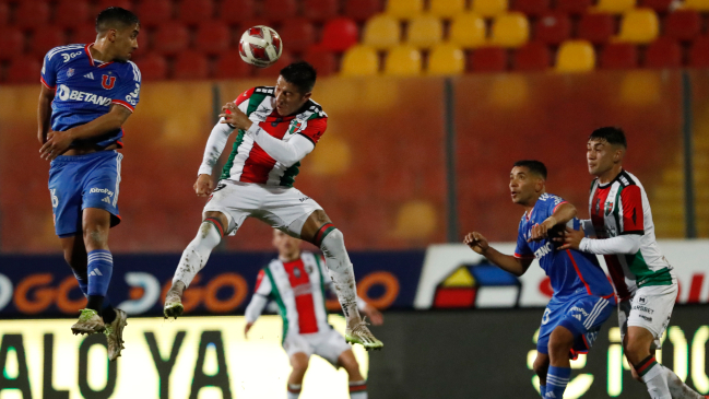 Universidad de Chile y Palestino animan un duelo de dientes apretados por el liderato
