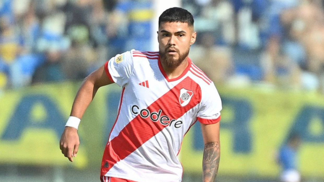 Paulo Díaz decoró la derrota de River Plate ante Boca Juniors con un gol en el clásico argentino
