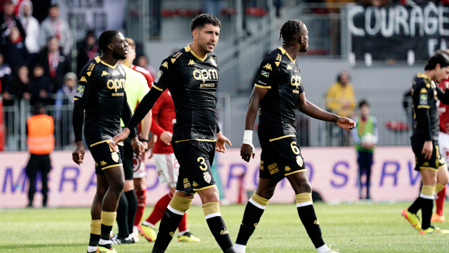 AS Mónaco de Maripán se impuso a Brestois y quedó como nuevo escolta en la Ligue 1