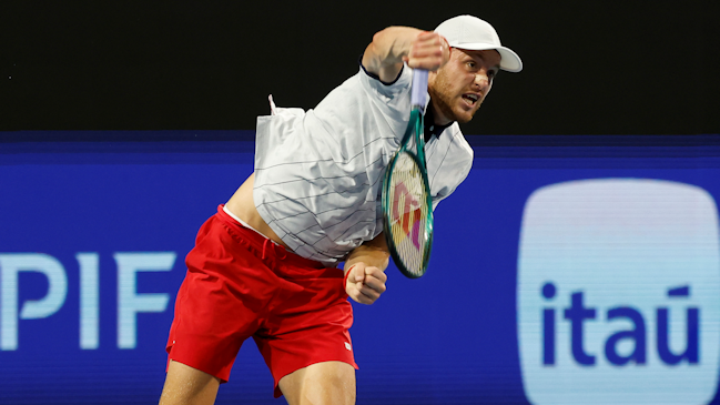 Nicolás Jarry entrenó en la Caja Mágica de cara a su estreno en el Masters de Madrid