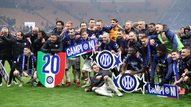 Alexis Sánchez se vio “poco motivado” en los íntimos festejos de Inter de Milán