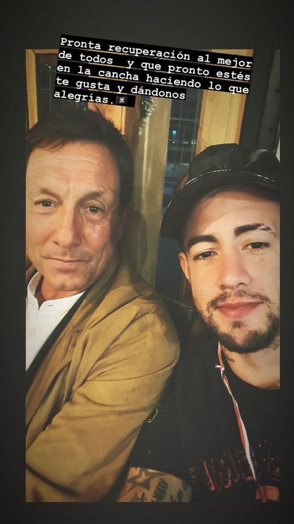 Rodrigo Holgado envió emotivo mensaje a Fernando Díaz en medio de su recuperación