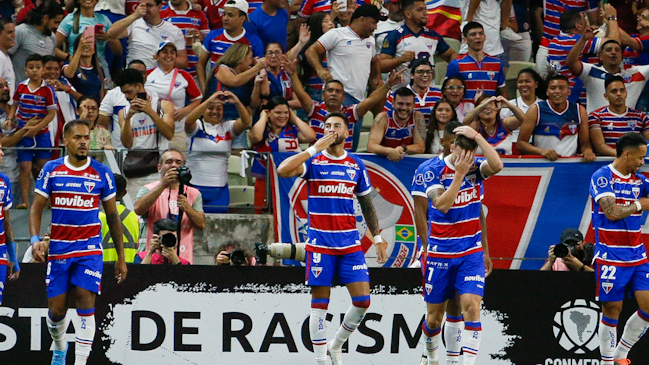 Juan Martín Lucero anotó en duelo de Fortaleza y Boca Juniors por Copa Sudamericana