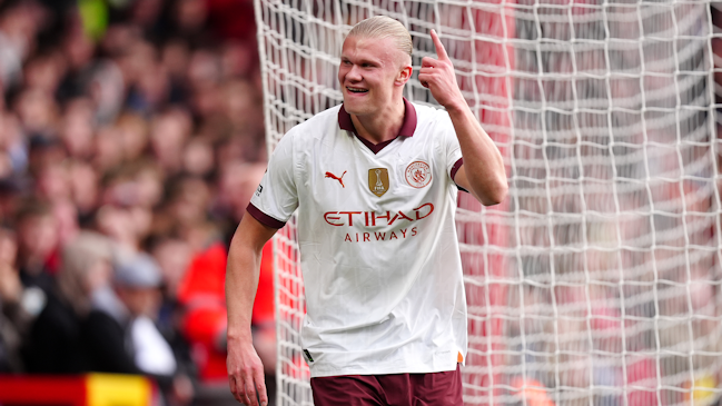 Erling Haaland volvió al gol con Manchester City en importante triunfo sobre Nottingham