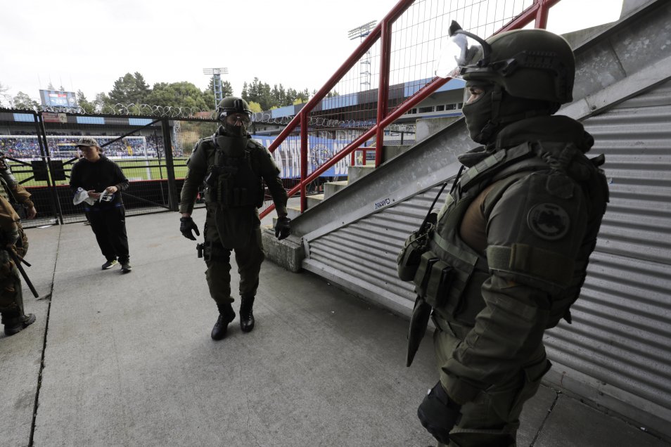 Así se evacuó el Estadio CAP tras alerta de seguridad en duelo de Huachipato y la U