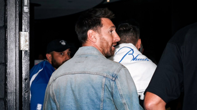 Lionel Messi fue a ver perder a Miami Heat ante Boston Celtics