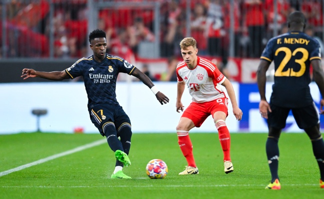 Vinicius Júnior salvó al Real Madrid ante el Bayern Múnich