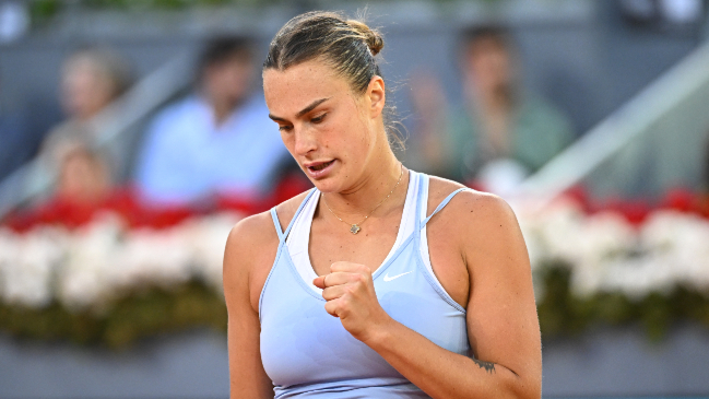 Sabalenka dio una exhibición y se instaló en semifinales en el WTA 1.000 de Madrid