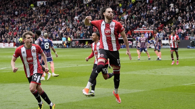 Ben Brereton Díaz anotó nuevo gol en Sheffield United