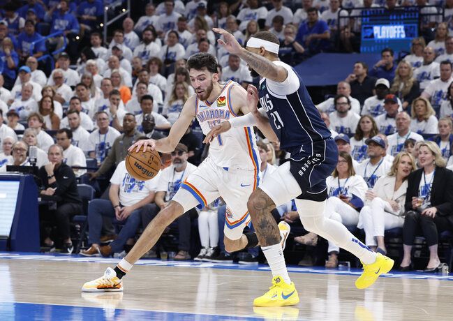 Oklahoma tomó ventaja en las semifinales del oeste en la NBA