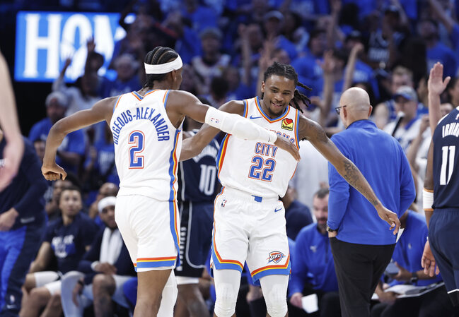 Shai Gilgeous-Alexander fue la gran figura de Okahoma en el triunfo sobre los Mavericks
