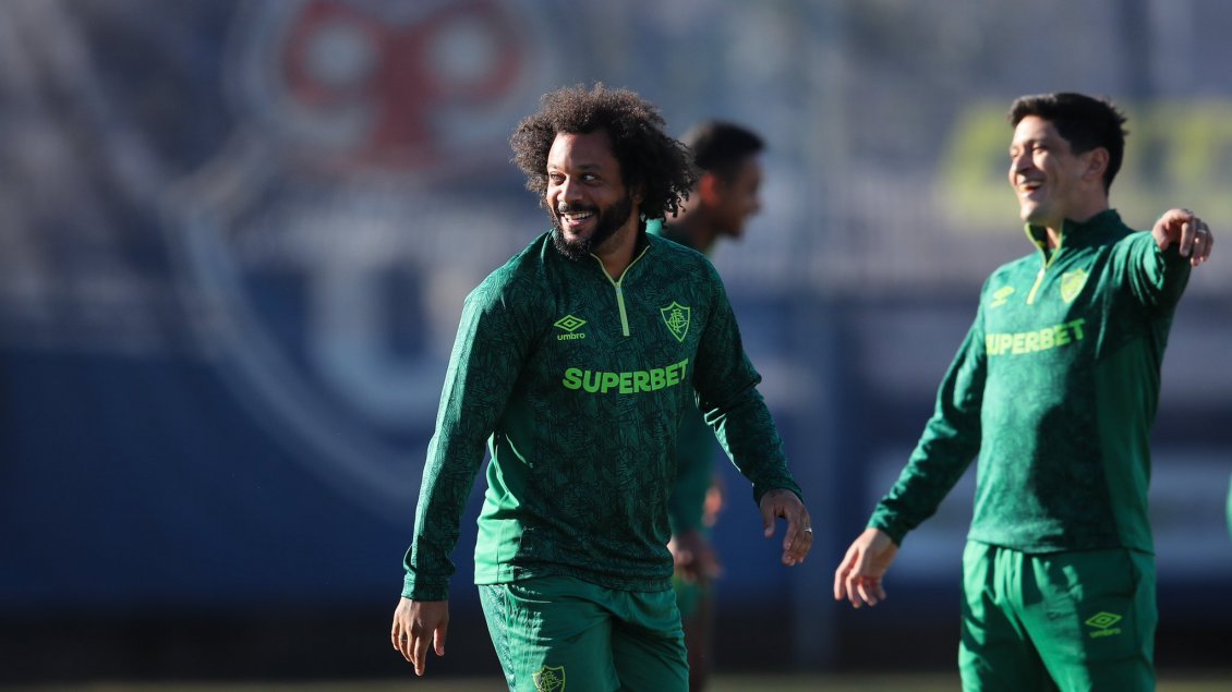Fluminense entrenó en el Centro Deportivo Azul con miras a su duelo ante Colo Colo