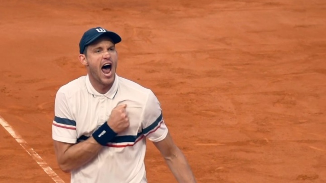 Nicolás Jarry: Jugué un tremendo partido, estoy muy feliz