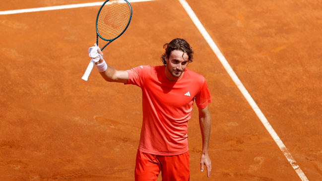 Stefanos Tsitsipas será el obstáculo de Nicolás Jarry en cuartos de final en Roma