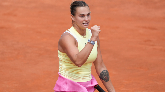 Aryna Sabalenka se instaló entre las cuatro mejores del WTA 1000 de Roma