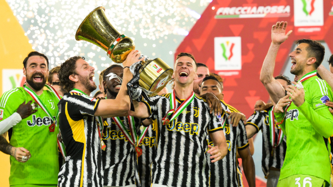 Juventus volvió a levantar trofeos tras ganar la Coppa Italia