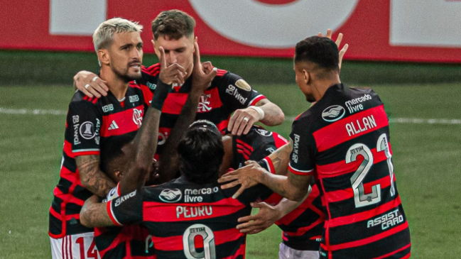 Flamengo goleó a Bolívar y encendió el grupo de Palestino en Copa Libertadores