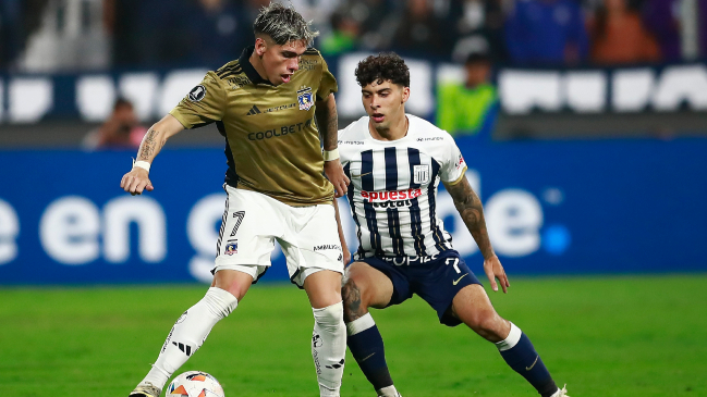 Carlos Palacios destacó el punto obtenido por Colo Colo ante Alianza Lima