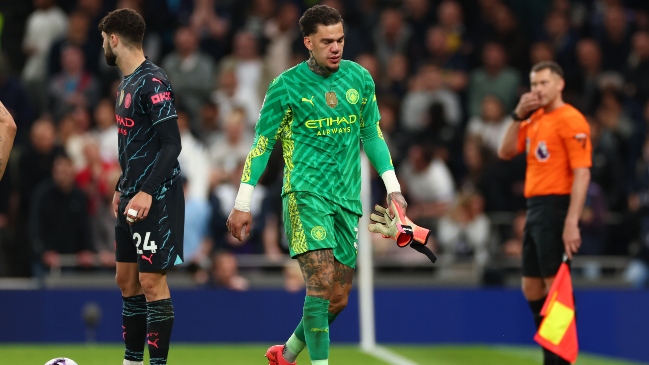 Ederson se perderá lo que queda de temporada con Manchester City