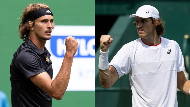 Así es el frente a frente de Nicolás Jarry y Alexander Zverev