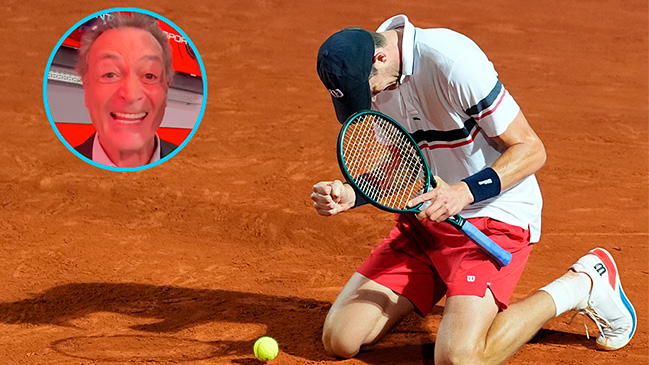 José Luis “Batata” Clerc se emocionó hasta las lágrimas por triunfo de Nicolás Jarry en Roma