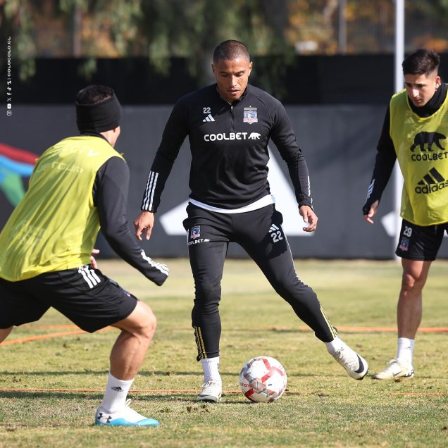 El entrenamiento de Colo Colo en la previa de su duelo contra Palestino