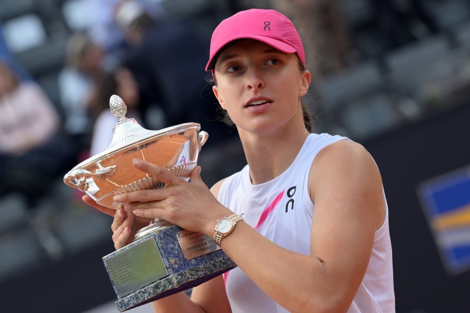 Iga Swiatek se impuso en la final del WTA 1000 de Roma