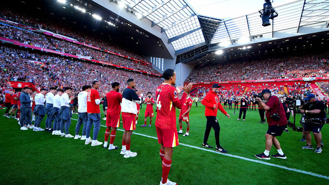 Liverpool le dio el adiós a Jurgen Klopp con un sólido triunfo en Anfield
