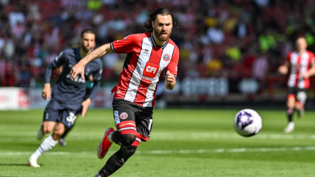 ¿Adiós a Inglaterra? Ben Brereton jugó su último partido de la temporada con Sheffield United