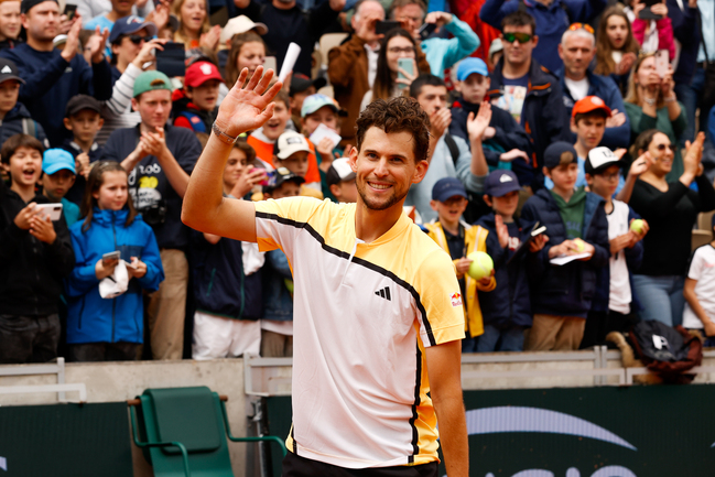 Dominic Thiem: El adiós de Roland Garros con un homenaje de por medio