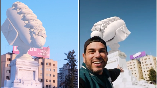 Día del Completo: ¿Qué hace un Hot Dog en Plaza Italia?