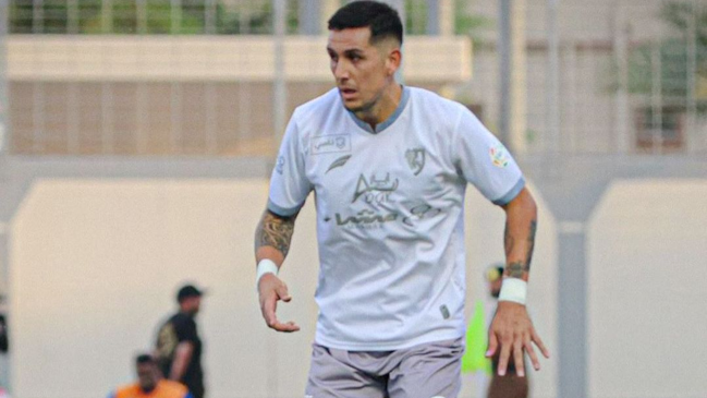 Enzo Roco sufrió el descenso con Al Taee en la liga saudí