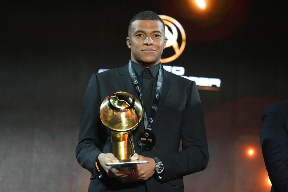 Con Mbappé como el mejor jugador europeo: Los grandes premiados en los Globe Soccer Awards