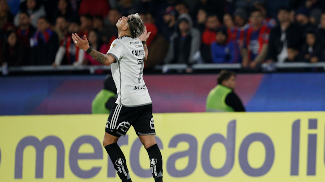 Carlos Palacios marcó de penal a Cerro Porteño y encendió la ilusión de Colo Colo