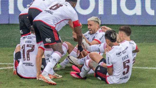Flamengo apabulló a Vasco con presencia de Pulgar y Galdames en el ‘Clásico carioca’